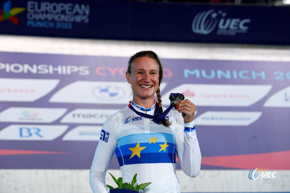 Anita Yvonne Stenberg vant EM-gull - Foto: UEC